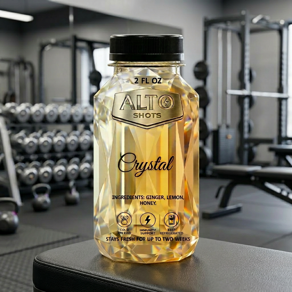 Alto Shots Crystal โ Ginger, Lemon, Honey