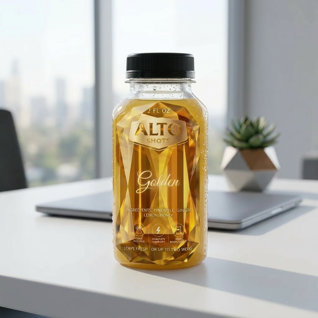 Alto Shots Golden โ Pineapple, Ginger, Lemon, Honey
