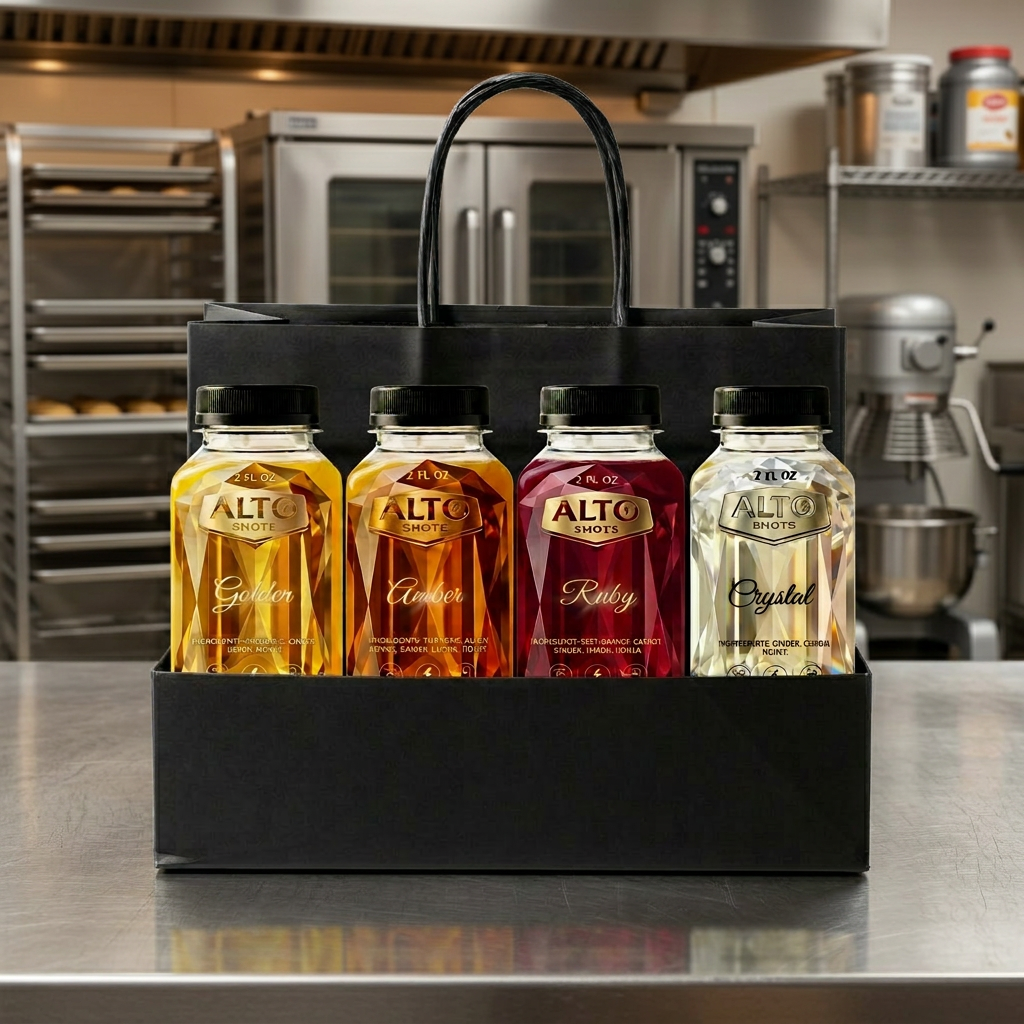 Alto Shots 4-Pack Bundle in premium black bag